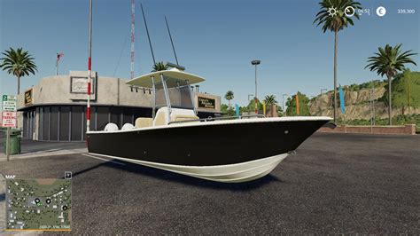 Everglade Boat V1 0 6 9 FS19 Farming Simulator 19 Mod FS19 Mod