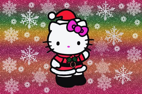 christmas  kitty wallpapers wallpaper cave