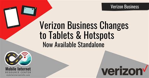Verizon Business Connected Device Plan Changes Tablet And Jetpack