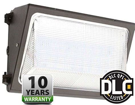 Ul Dlc Listed Led 80w Wall Pack Outdoor Lighting 5000k Cool White 7000