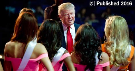 Crossing The Line How Donald Trump Behaved With Women In Private The New York Times