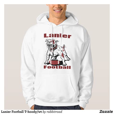 Lanier Football T Hoodywt Hoodie Stylish Comfortable And Warm Hooded Sweatshirts By Talented