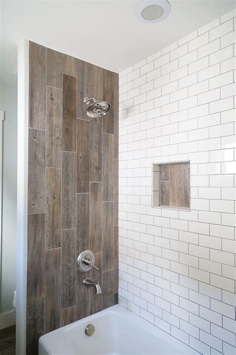 Farmhouse Bathroom Renovation — Custom Shower And Wall Niche