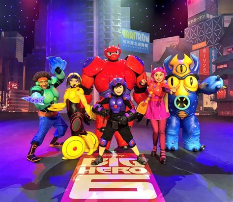 Big Hero 6 Characters For A Private Eventparty At Disneyland In Paris