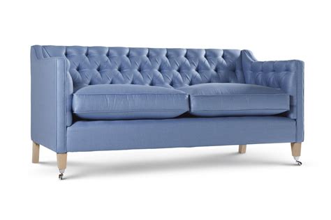 Light Blue Pavilion Sofa By Delcor Sofa Furniture British Furniture