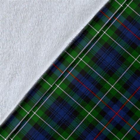 Kirkpatrick Clan Tartan Blanket Tartan Blanket Kirkpatrick Blanket