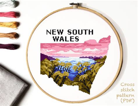 We did not find results for: New South Wales State silhouette Modern Cross Stitch ...