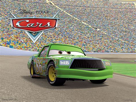 Chick Hicks Race Car From Pixars Cars Desktop Wallpaper