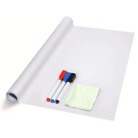 Buy Dry Erase Whiteboard Sticker Wall Decal Self Adhesive White Board