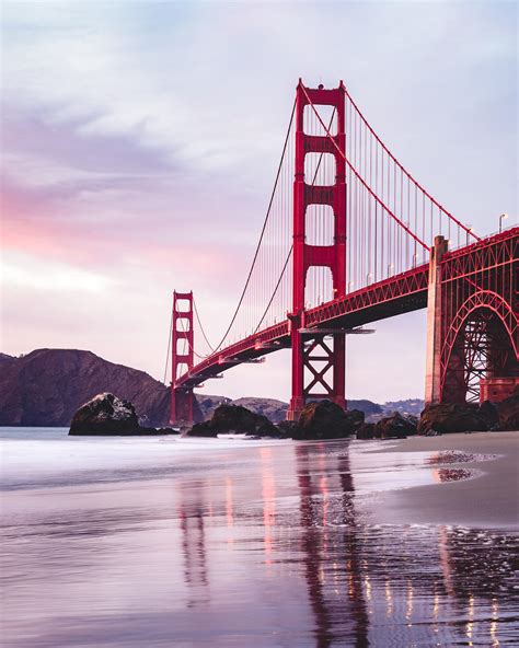 Golden Gate Bridge In San Francisco The Most Iconic Bridge In The