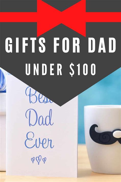 In a perfect world, you would've already had that brilliant idea for a gift for your old man, bought said gift, wrapped it up all nice, and presented it. 15 Gifts for Dad Under $100 That He'll Love and Use