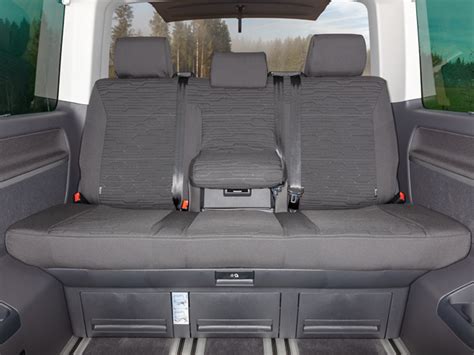 Bankingcompany historyvolkswagen bank gmbh (vw bank) was founded in 1949 as volkswagen finanzierungsgesellschaftmbh, to finance vehicle purchases and to support volkswagen ag sales. Second Skin für die 3er-Bank mit Mittelarmlehne VW T6.1 ...