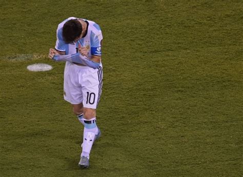Lionel Messi Brought To Tears Following Loss To Chile In Copa America