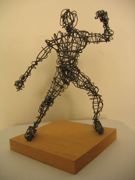 70 Wire Sculptures Ideas Wire Sculpture Sculptures Wire Art