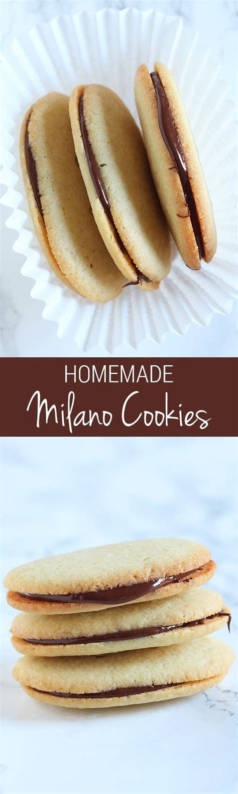Homemade Milano Cookies Recipe