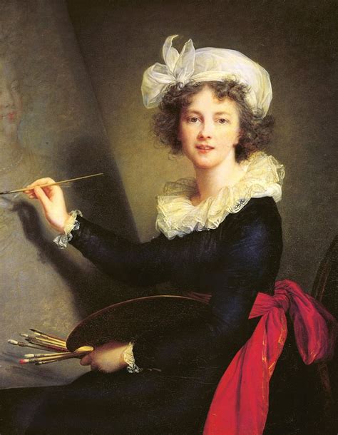 Élisabeth Vigée Le Brun Autoritratto mentre dipinge Maria Antonietta