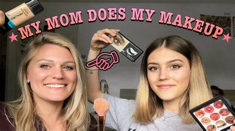 My Mom Does My Makeup💄 Youtube