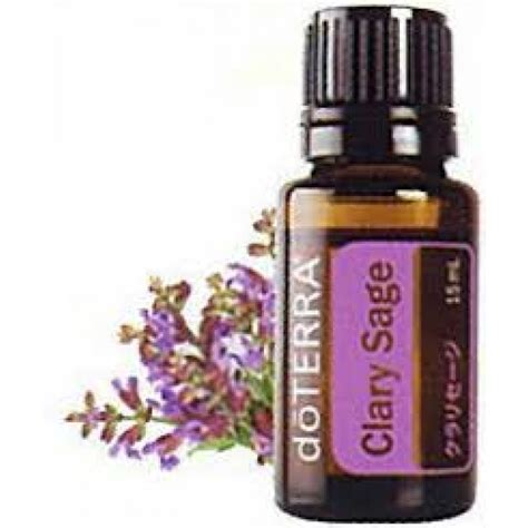 Due to its linalool and linalyl acetate content, clary sage can help improve mood and promote calming feelings. Doterra Single Essential Oil-Clary Sage