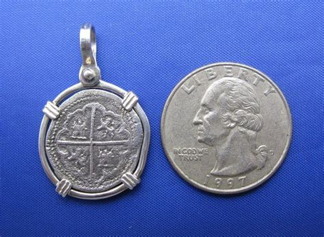 Sterling Silver 1 Reale Atocha Replica Coin In Etsy