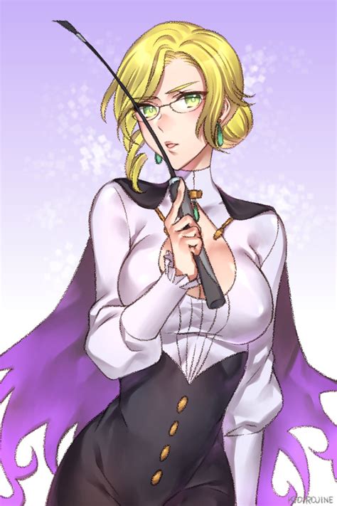 Kio Rojine Glynda Goodwitch Rwby Check Commentary Commentary Request Highres Girl Blonde