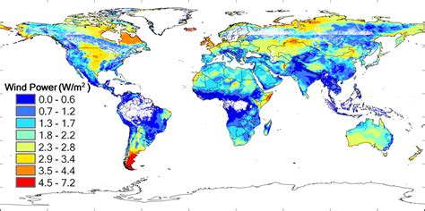 Global Potential For Wind Generated Electricity PNAS