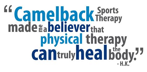 About Camelback Sports Therapy
