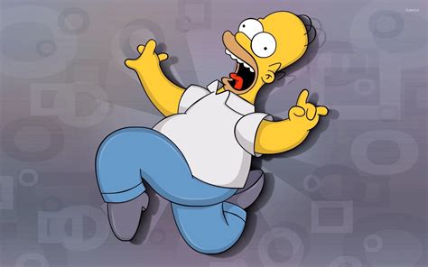 Scared Homer Simpson The Simpsons Wallpaper Cartoon Wallpapers 49522