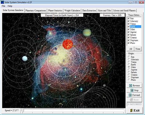 Download Solar System Simulator 22f