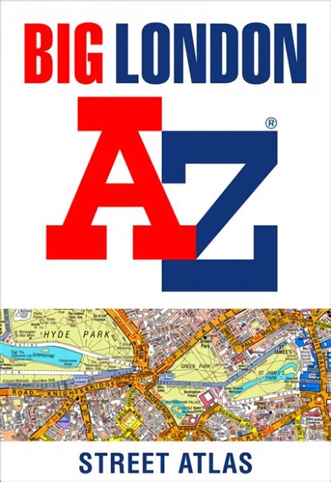 Big London A Z Street Atlas Kaina Pigult