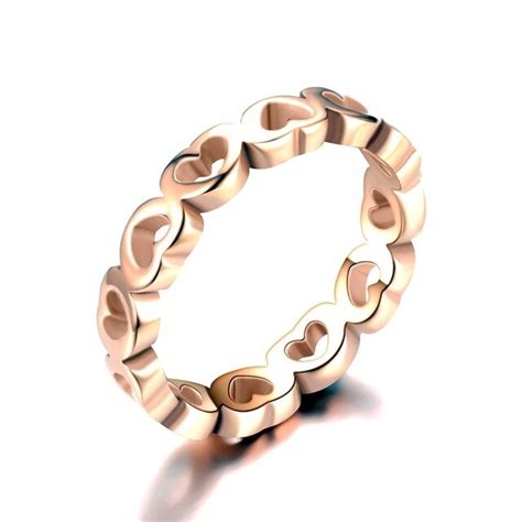 Buy Fashion Jewelry Titanium Steel Lovers Ring Heart