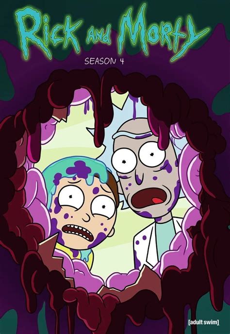 Rick And Morty Temporada 4 Posters Y Cuadros