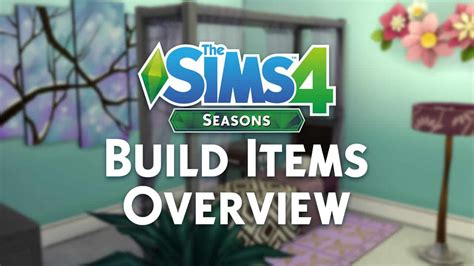 Sims 4 Seasons Build Mode Items