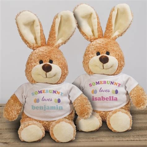 Personalized Somebunny Loves Me Easter Bunny Tsforyounow