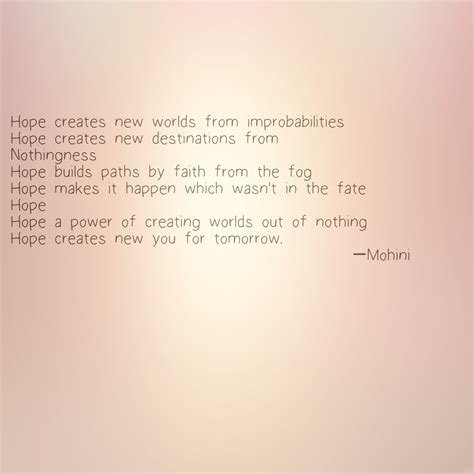 Poem Hope A Dedication To Optimism Poems Hope Optimism