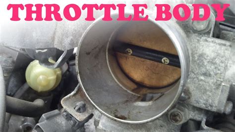How To Clean A Throttle Body Youtube