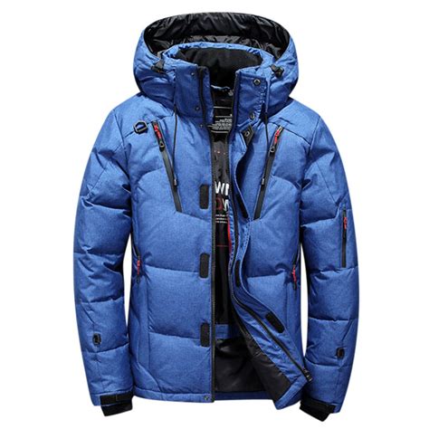 new mens winter outdoor thick warm down jacket insulated parka chile shop