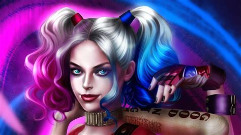 Wallpaper Id Harley Quinn Hd K Superheroes Artist