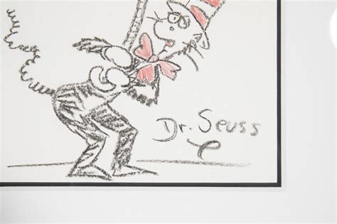 Lot Theodor Dr Seuss Geisel 1904 1991 La Jolla Ca Cat In