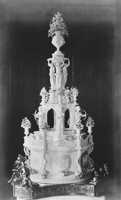 Wedding Cake Of The Duke And Duchess Of Albany April 27 1882 Royal