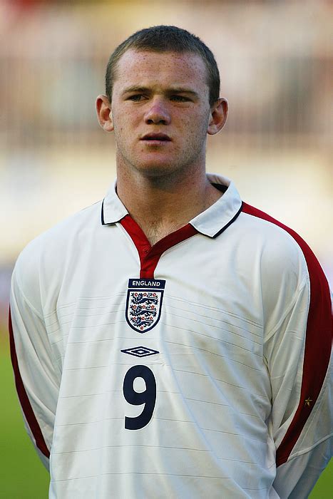 A Portrait Of Wayne Rooney Of England During The Team Line Up By Jamie Mcdonald Wayne Rooney