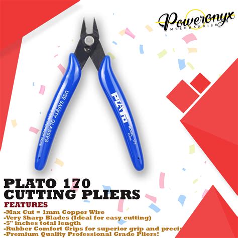 Plato 170 Clamp Shear Side Cutter Lazada Ph