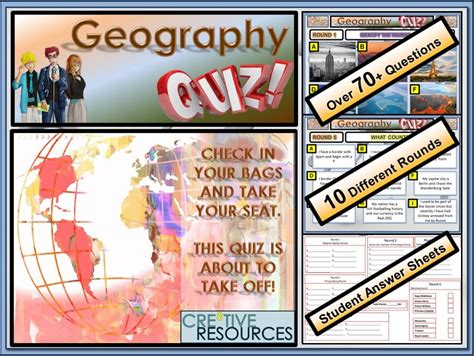 Cre8tive Resources The Big Geography Quiz