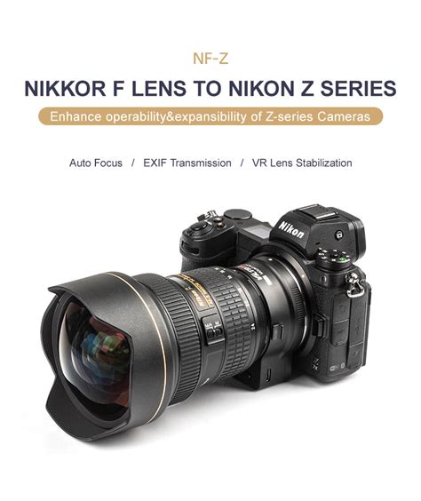 Viltrox Nf Z Auto Focus F Mount To Nikon Z Camera Mount Adapter Exif T Viltrox Store