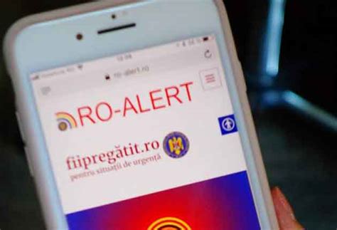 Ce se întâmplă în țară. Sistemul RO-ALERT, o nouă rundă de testări | Universul ...
