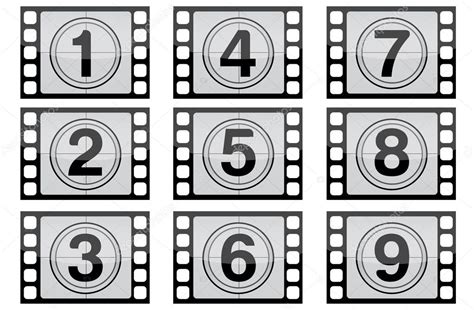 What was the number one song in 2004 on any date. Highly detailed film countdown numbers. (one Through nine ...