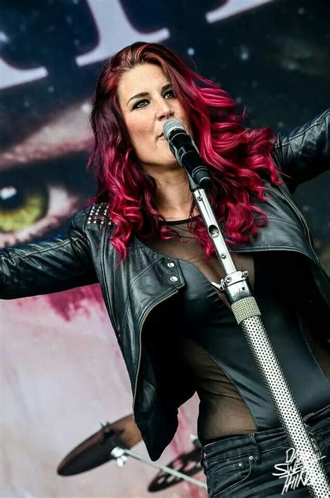 Charlotte Wessels Style Symphonic Metal Heavy Metal Girl Heavy Metal Bands Metal Music Rock