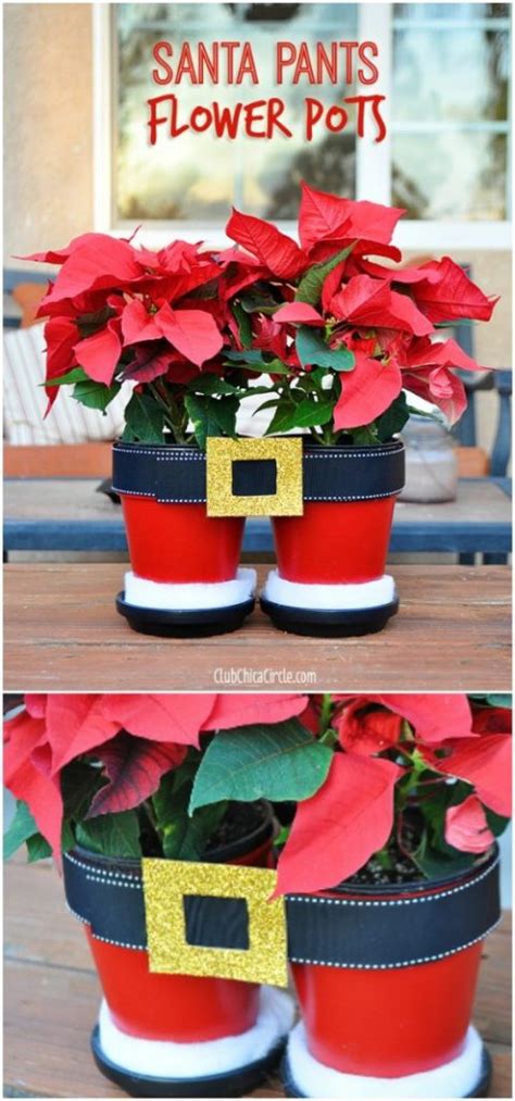 20 Diy Clay Pot Christmas Decorations That Add Charm To Your Holiday