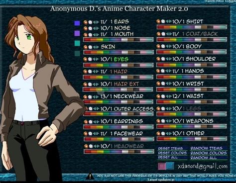 Anime Character Maker Descargar Gratis En Español