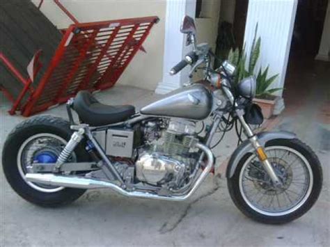 Honda rebel 450 cc cmx450 1987. honda rebel 450 bobber part.1 - YouTube