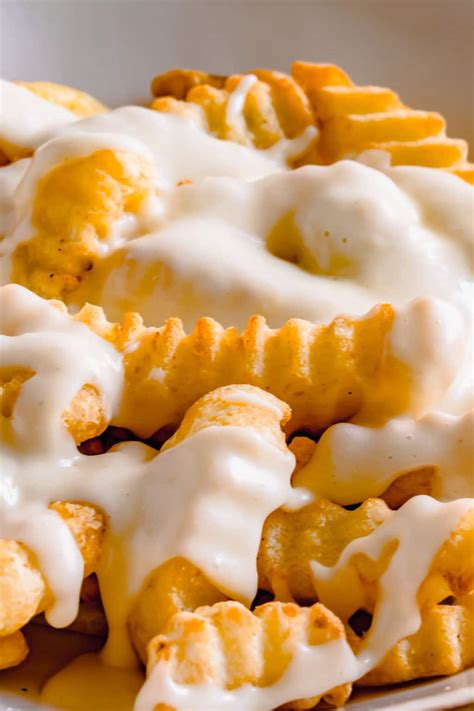 Cheesy Chips Recipe Rich Cheddar Sauce Hint Of Helen